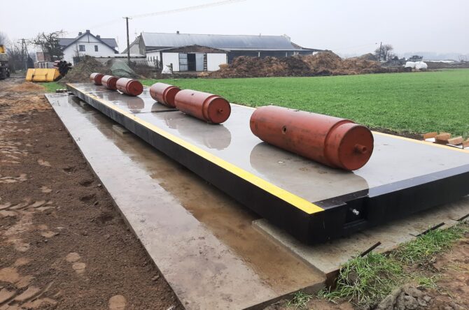 Kalibracja betonowej wagi samochodowej Wagaland Kalibracja betonowej wagi samochodowej Wagaland