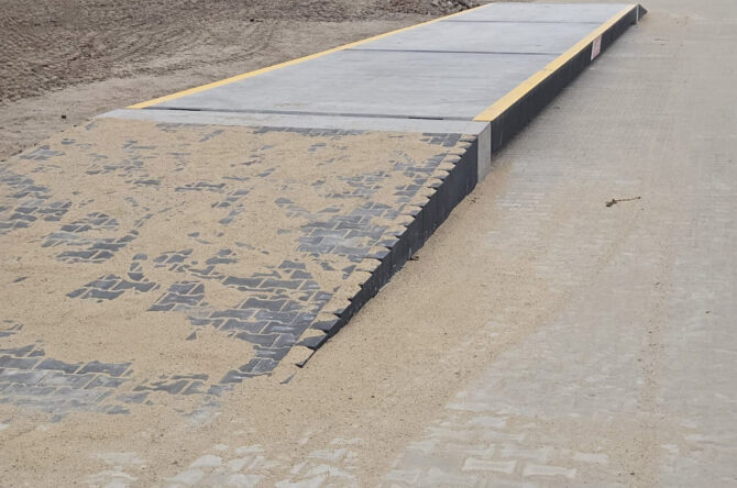 Najazdowa betonowa waga samochodowa Wagaland Najazdowa betonowa waga samochodowa Wagaland